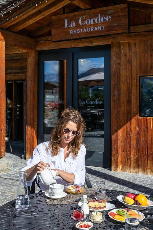 La Cordee Des Alpes Sup Hotel Вербиер Екстериор снимка
